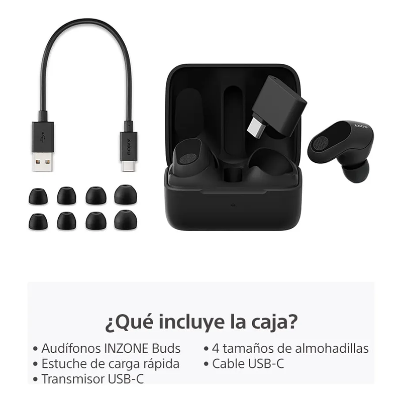Sony Inzone Buds. Audífonos True Wireless Noise Cancelling - Imagen 3